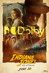 Indiana Jones and the Dial of Destinyn Dolby-juliste