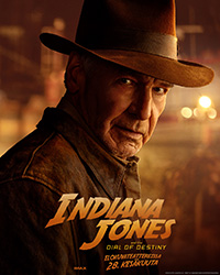 Indiana Jones and the Dial of Destinyn suomalainen hahmojuliste: Indy