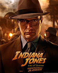 Indiana Jones and the Dial of Destinyn suomalainen hahmojuliste: Voller