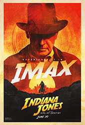 Indiana Jones and the Dial of Destinyn IMAX-juliste