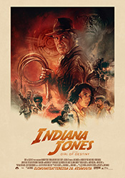Indiana Jones and the Dial of Destinyn suomalainen juliste