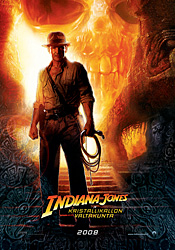 Indiana Jones ja Kristallikallon valtakunnan teaser-juliste