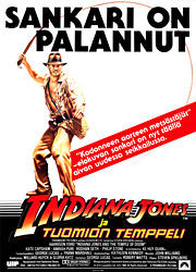 Indiana Jones ja Tuomion temppelin suomalainen juliste