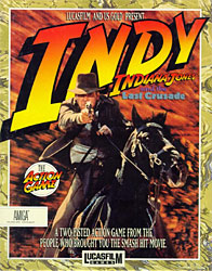Indiana Jones and the Last Crusade: The Action Gamen kansi