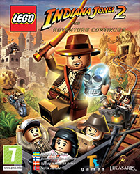 Lego Indiana Jones 2: The Adventure Continuesin kansi