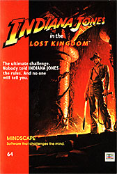 Indiana Jones in the Lost Kingdomin kansi