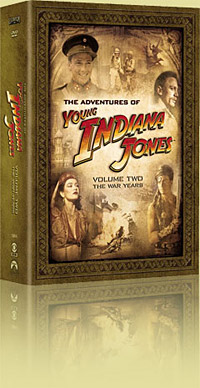 Nuori Indiana Jones – Volume 2: Sotavuodet -DVD-boksi