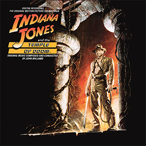 Indiana Jones ja Tuomion temppelin alkuperäinen LP-soundtrack